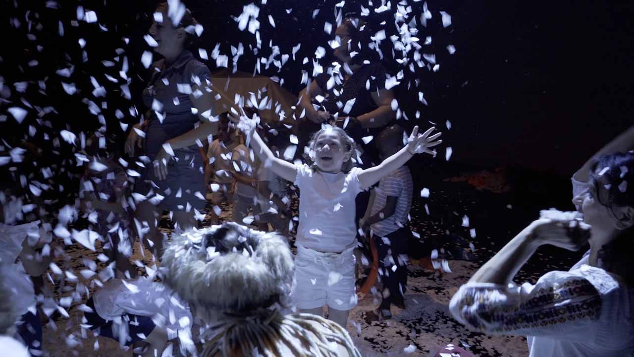 Taller estaciones. Teatro sensorial